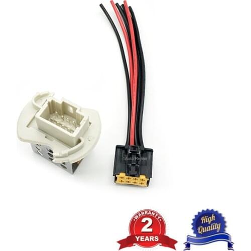 Blower Motor Heater Resistor and Wiring Harness Cable For Vauxhall Movano 2000-2010 7701057557