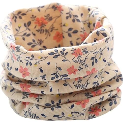 Spring Autumn Children Cotton Scarf Baby Kids Scarf Winter Boys Girls Cartoon Scarves Baby Cute Neckerchief wf