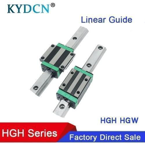 High-quality HGH15CA HGW15CC slider block match use HGR15 linear guide for CNC parts cutting machine slide mute