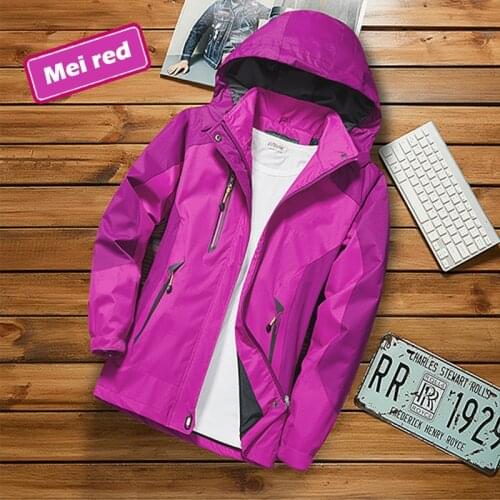 Women Jacket Waterproof Camping Hunting Hiking Clothes Hooded Outdoor Sports Coats Windbreaker Women Clothes Winter