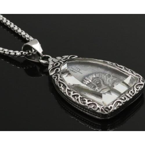 1 Chinese zodiac signs 2018 New Arrival Men Women Stainless Steel Necklace Monkey Pendant Necklace Man Animal Vintage Jewelry