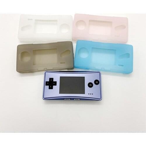 10 pcs a lot Soft TPU Protective Cover For game boy Game Console Transparent Protective Shell For G-B-M Back Case
