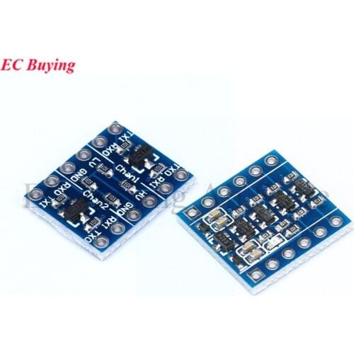 5pcs 2-way Level Conversion Sensor Module IIC I2C UART SPI 3.3V to 5V 5V to 3.3V Logic Level Shifter With Pins For Arduino