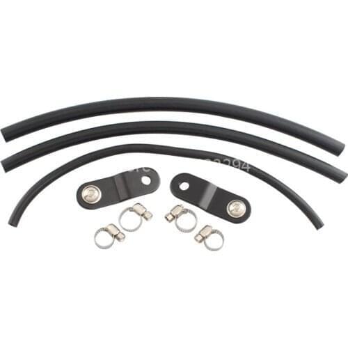 2" Oil Tank lift Riser Kit + Hose Fits For Harley Sportster XL1200 XL883 Forty-eight