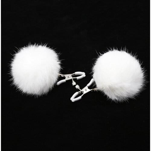 2pcs Cute Nipple Clip Clamps Sex Toys Breast Stimulation Breast Pump Breast Bondage Clips Simulator Sex Shop For Women Couples