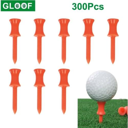 300Pcs=10Set Golf Tees Holder Ball Nail Sporting Training Aids Outdoor Plastic Golf Training Supplies Plastic Ball Stud Nail