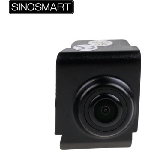 SINOSMART In Stock HD Car Front View Camera for for Skoda Kodiaq 2017 2018 Install in Front Plating Grille
