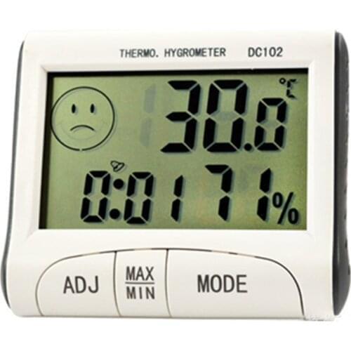 High Accuracy Weather Station Digital Thermometer Hygrometer Meter Alarm Clock Indoor Electronic Temperature Humidity Monitor