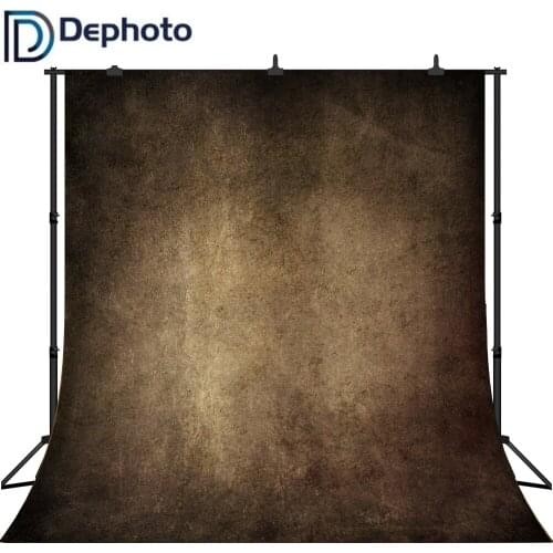 Dephoto Thin Vinyl Cloth Photography Backdrop Brown Tone Indoor Photography Background Cloth Computer Print Can Customized