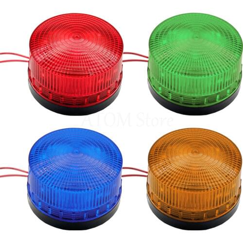 Strobe Signaal waarschuwingslampje LED-3071 12V 24V 220V Indicator light LED Lamp kleine Knipperlicht security Alarm