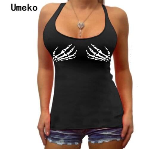 Summer Sexy Funny Women Printed Tank Tops 2021 New Fashion Sheath Tanks Stretchy Tees Female Pink Top Feminino Modis Ropa Mujer