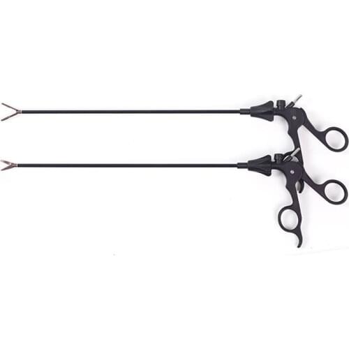 Non-reflective laparoscopic instruments Laparoscopic curved scissors separation forceps No damage grasping forceps 5/10mm