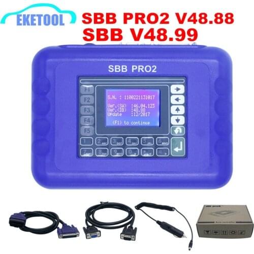 Newest V48.99 SBB V48.88 SBB PRO2 Supports New Cars Multi-Language No Tokens Supports For Toyota G Chip MINI Zed Bull