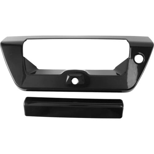 NEW-for Ford F150 2015-2020 Car Rear Trunk Door Black Tailgate Handle Cover Trim Decorative Accessories