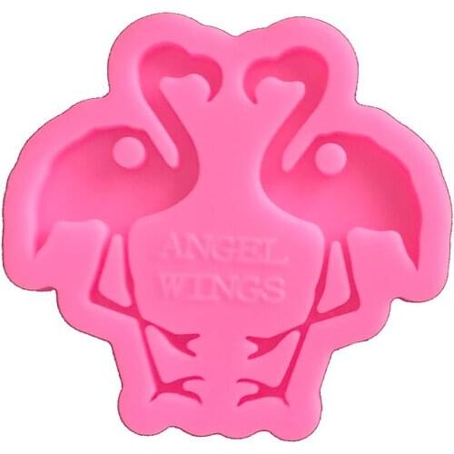 Flamingo Three flowers series cooking tools fondant Shaped baking DIY Cake Sugar Silicone Craft Fondant Mold Tray candymold