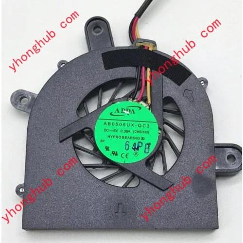 ADDA AB0505UX-QC3 CWS3100 DC 5V 0.35A Server Blower Fan