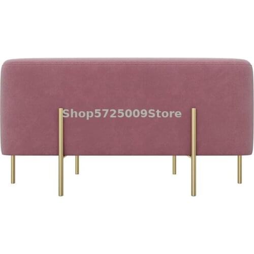 Nordic Home Net Red Shoes Stool Door Creative Clothing Store Shoes Stool Living Room Simple Stool Sofa
