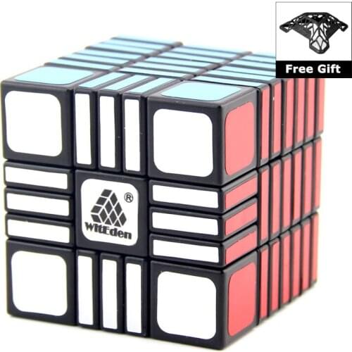 WitEden Super Smooth Roadblock II Magic Cube Professional Speed Puzzle Road Block Cube Educational Toys for Children cubo magico