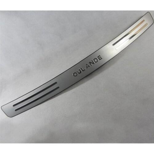 High quality stainless steel Rear bumper Protector Sill For Mitsubishi Outlander 2013 2014 2015 2016 2017 2018