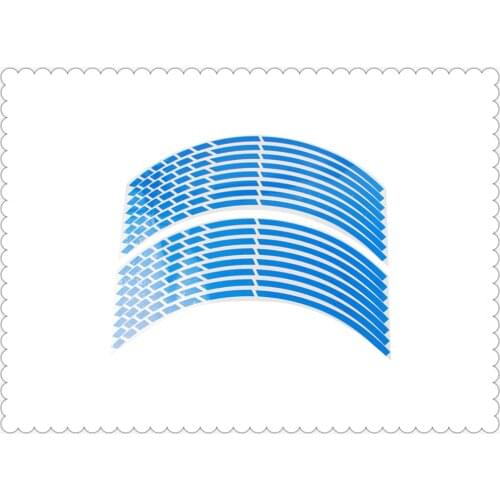 18 inch car modeling motorcycle steel ring wheel sticker decal for Aprilia ETV1000 V4R FactoRy CAPANORD 1200 Rally