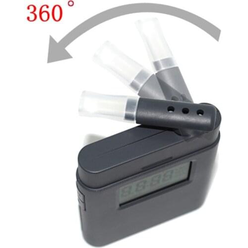 2pcs/ LOW PRICE GREENWON Factory Digital LCD Display Alcohol Breathalyzer Drive Safety Digital Alcohol Tester AT-838