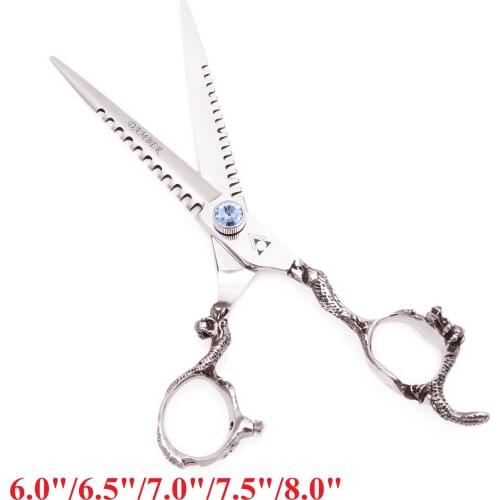 50Pcs Hair Cutting Scissors 440C Japanese Steel Professional Hair Scissor Human & Dogs Gromming Scissors Pet Shears 9111