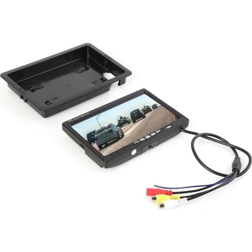 Car 7 inch TFT LCD Monitor PAL/NTSC Automatic Switching 12V for Car Rearview Home Security Surveillance Cameera