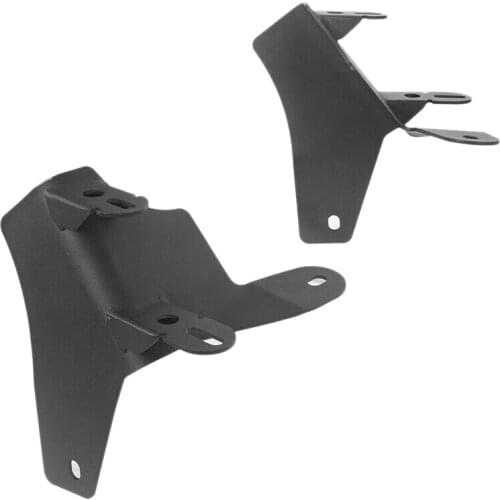 Car Dual A-Pillar LED Square Light Mounting Bracket Fit for Jeep Wrangler JL JT 18-20