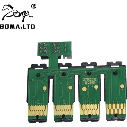 BOMA.LTD 1 Set CISS Reset Cartridge Chip For Epson WF-7710 WF-7720 WF-7715 WF-7110 WF-7610 WF-7620 WF-3620 WF-3640 Printer