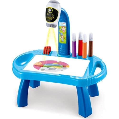 Children Learning Desk Trace and Draw Projector Art Drawing Board Projection Tracing Painting Table Toy Early Educational Gif