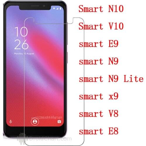 For Vodafone smart V8 N10 V10 E9 N9 Lite x9 E8 Tempered Glass Steel Film Front Protective Screen Protector Mobile Phone Film