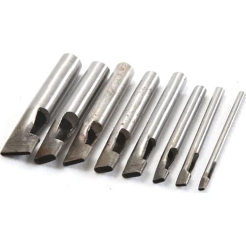 1Pcs Oval Shape Leather Craft Hole Punch Set Punch Belt Watch Band for Leather Working Oblong Shape Punch