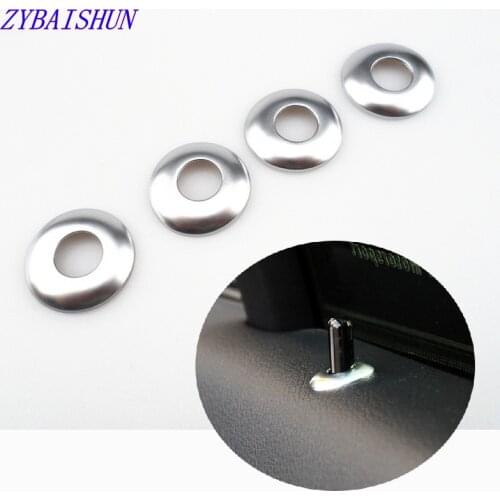 ABS Chrome Car Door Lock Pin Button Knob Cover Trim for decoration for BMW Z3 3 Series E36E90 F30 F31 320 328 335