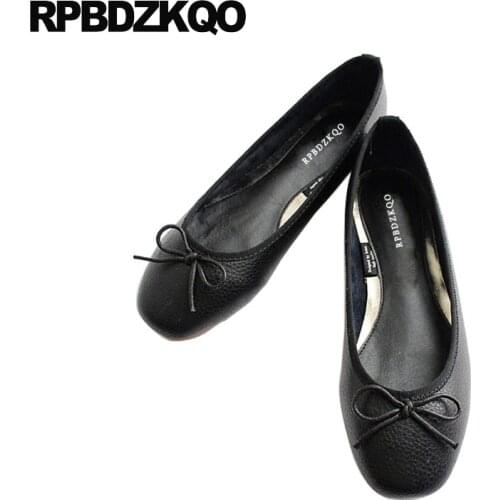 Red Ballerina Cheap 2018 Cute Foldable Ballet Flats Kawaii Shoes Knot Designer Roll Up Nude Bowtie Square Toe China Women Bow