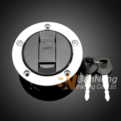 Motorcycle Gas Fuel Petrol Tank Cap Cover Locks For Suzuki GSXR600 750 GSX-R 650 750 2004-2011 GSXR1000 GSX-R 1000 2004-2010