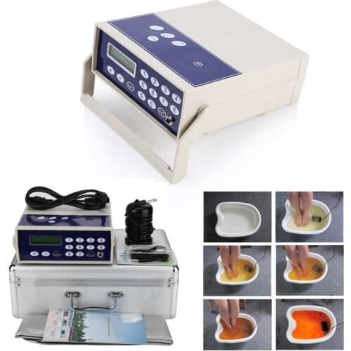 Foot Massage Detox Machine Foot Bath Barrel Spa Clean Foot Massager Spa Machine Ion Cleanse Detox Relief Pain Massage Relaxation