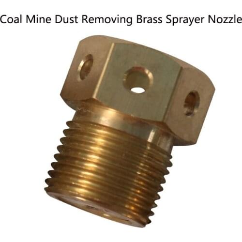 M14*1.5 1/2" Male Thread Copper porous atomizing nozzle, mine mist nozzle, lawn sprinkler, dust removal cooling nozzle spray