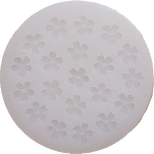 Mini Sakura Epoxy Resin Mold Ornaments Casting Silicone Mould DIY Crafts Clay Candle Jewelry Making Tools