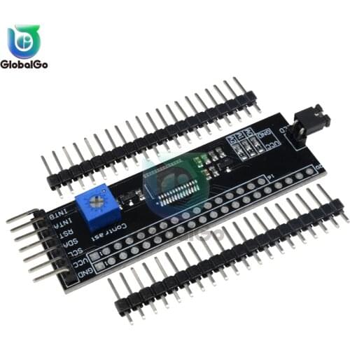 MCP23017 Serial Interface Module IIC I2C SPI MCP23S17 Bidirectional Expander Pins 1602/2004/12864 LCD Screen Display Module
