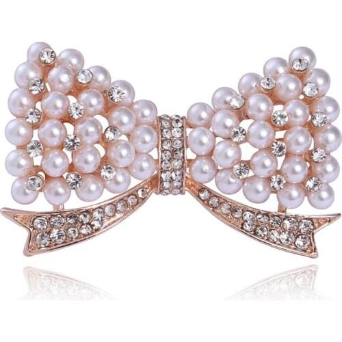 New lovely bow, fashion, small and fresh womens temperament, versatile brooch, brooch manufacturer direct sales