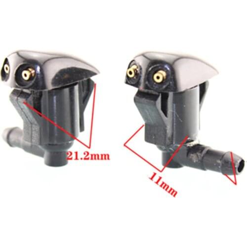 2PCS Car engine Cover Windshield Washer Wiper Sprinkler for BYD F3 For Toyota Corolla Land Cruiser plastic fastener