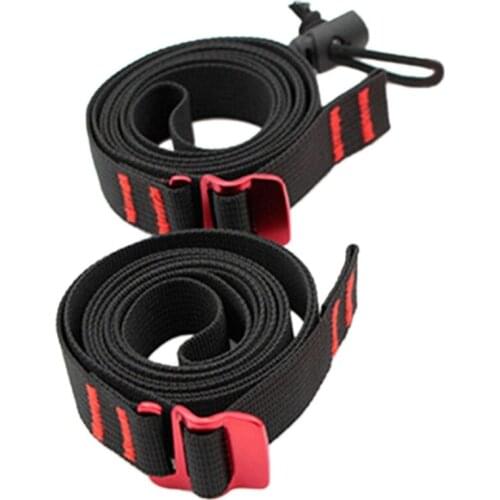 Clips Straps Outdoor Backpack Camping Mattress Sleeping Bag Tent Yoga Mats Strap Adjustable Tied Band Slider Buckle