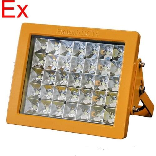 Explosion proof led light fixtures IP 65 waterproof 60w 100w 140w 200w class 1 division 1 hazardous location flood lighting