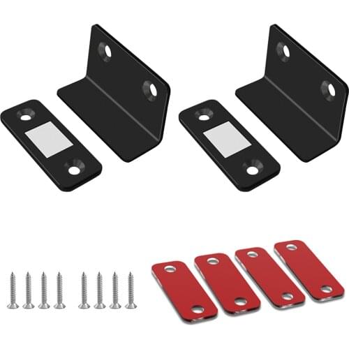 Kitchen Closures Door L Shaped Cupboard Closing Adhesive Drawer Ultra Thin Cabinet Magnetic Catch Wardrobe Closet Invisible