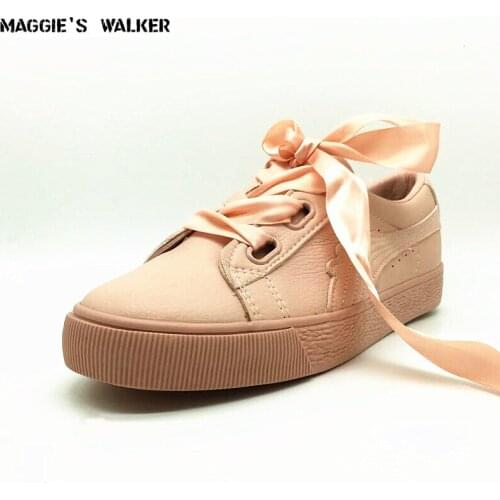 Maggies Walker Women Leather Casual Shoes Summer Fashion High Platform Microfiber Shoes Lacing Shoes Size 35~40