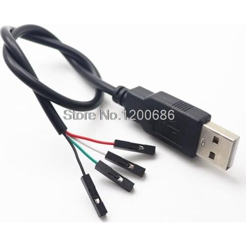 0.3M 30CM Micro 5pin USB Female Jack to dupont 2.54 wire cable harness