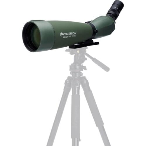 Celestron REGAL M2 100 F-ED 45degree 22x-67x Zoom Spotting Scope Telescope Multi-Coated for Bird Watching Hunting Travel