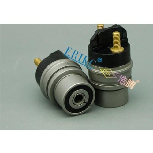 ERIKC F00R J02 702 Common Rail Injector Solenoid Valve F00RJ02702 Diesel Fuel Injection Head F 00R J02 702