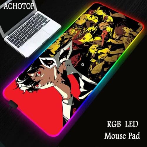 Playstation Ps4 RGB Gaming Mouse Pad Anime Mouse Mat Laptop Keyboard Pad Large Gaming MousePad Gamers Accessories XXL gamer rug