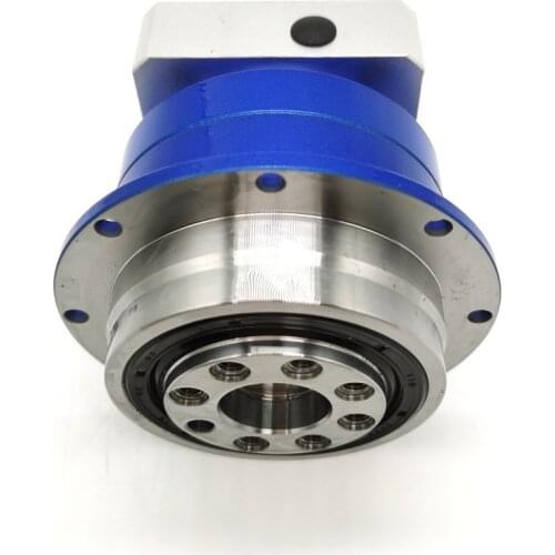 Ratio 4:1 Flange Output Planetary Gearbox Reducer 3arcmin Helical Gear Rotating 14mm Input for 0.2kw 0.4kw 60mm Servo Motor CNC